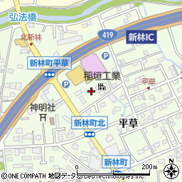 株式会社稲垣工業周辺の地図