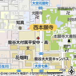 京都府京都市下京区大宮三丁目周辺の地図