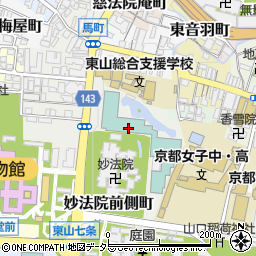 フォーシーズンズホテル京都周辺の地図