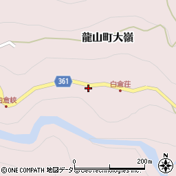 静岡県浜松市天竜区龍山町大嶺1309周辺の地図
