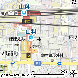 日本プリメックス株式会社京都営業所周辺の地図