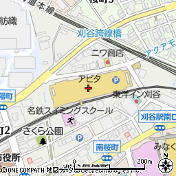 愛知銀行アピタ刈谷店 ＡＴＭ周辺の地図
