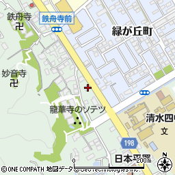 静岡県静岡市清水区村松705周辺の地図