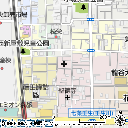 京都府京都市下京区夷馬場町21-12周辺の地図