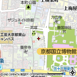 京都府京都市東山区茶屋町520周辺の地図