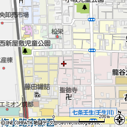 京都府京都市下京区夷馬場町21-13周辺の地図