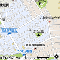 愛知県知多市朝倉町352周辺の地図