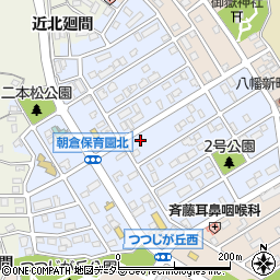 愛知県知多市朝倉町314周辺の地図