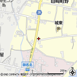 兵庫県宍粟市山崎町野281-1周辺の地図