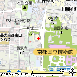 京都府京都市東山区茶屋町525周辺の地図