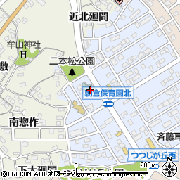 愛知県知多市朝倉町34周辺の地図