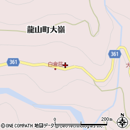 静岡県浜松市天竜区龍山町大嶺1217周辺の地図