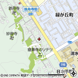 静岡県静岡市清水区村松2071周辺の地図