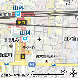 リパーク山科駅前駐車場 京都市 駐車場 コインパーキング の住所 地図 マピオン電話帳