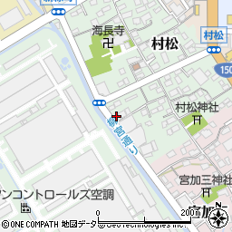静岡県静岡市清水区村松327-4周辺の地図