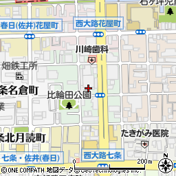 ニチレイ・ロジスティクス関西　西大路物流センター周辺の地図