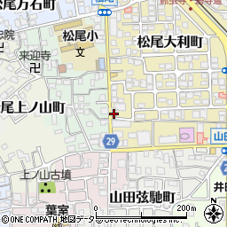 ＪＡ京都市松尾周辺の地図