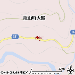 静岡県浜松市天竜区龍山町大嶺1318周辺の地図