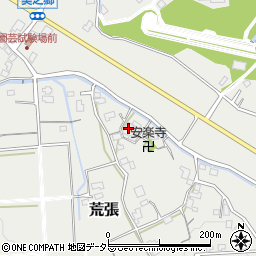 滋賀県栗東市荒張1185周辺の地図