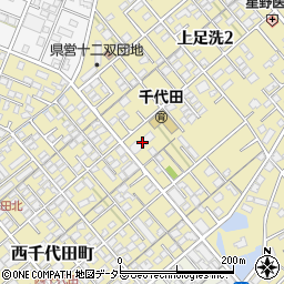 静岡福祉事業協会　千代田寮周辺の地図
