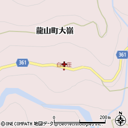 静岡県浜松市天竜区龍山町大嶺1315周辺の地図