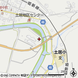 岡山県美作市土居496周辺の地図