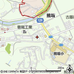 静岡県伊豆市熊坂754-2周辺の地図