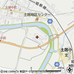 岡山県美作市土居487周辺の地図
