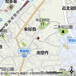 愛知県知多市新知北惣作40周辺の地図
