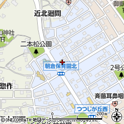 愛知県知多市朝倉町196周辺の地図