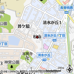 愛知県知多市八幡（杉山）周辺の地図