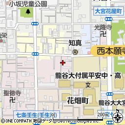 京都府京都市下京区諏訪開町2周辺の地図