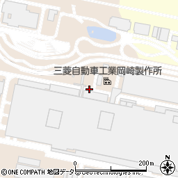 愛知県岡崎市橋目町御茶屋場周辺の地図