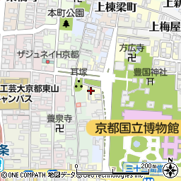 京都府京都市東山区茶屋町519周辺の地図