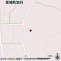 広島県庄原市東城町加谷168周辺の地図