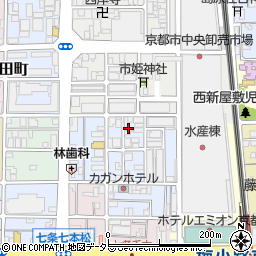 カネ伸京都鰻販売周辺の地図