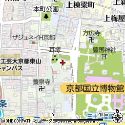 京都フォトセンター周辺の地図