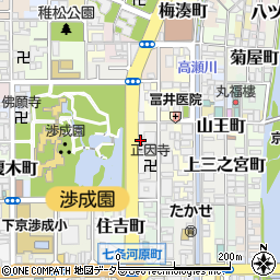 京都府京都市下京区万屋町周辺の地図