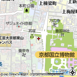 京都府京都市東山区茶屋町521周辺の地図