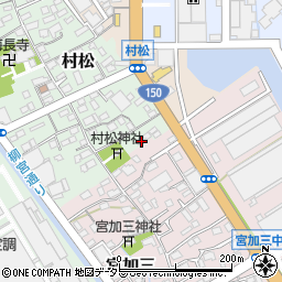 静岡県静岡市清水区村松5-1周辺の地図
