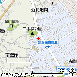 愛知県知多市朝倉町36周辺の地図