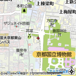 京都府京都市東山区茶屋町523周辺の地図