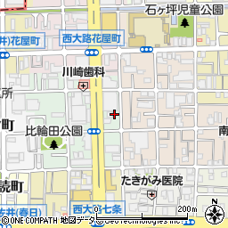 西村紙行所周辺の地図