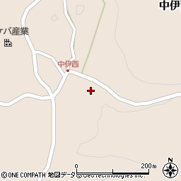 愛知県岡崎市中伊西町西日影周辺の地図
