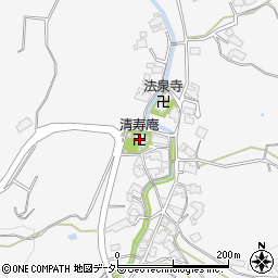 清寿庵周辺の地図