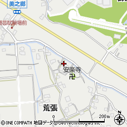 滋賀県栗東市荒張1184周辺の地図