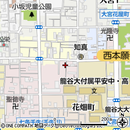 京都府京都市下京区諏訪開町23周辺の地図