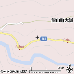 静岡県浜松市天竜区龍山町大嶺1287周辺の地図