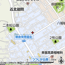 愛知県知多市朝倉町270周辺の地図