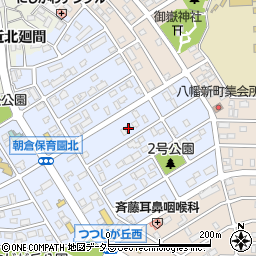 愛知県知多市朝倉町330周辺の地図